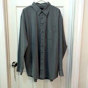 Croft & Barrow gray dress shirt XLT